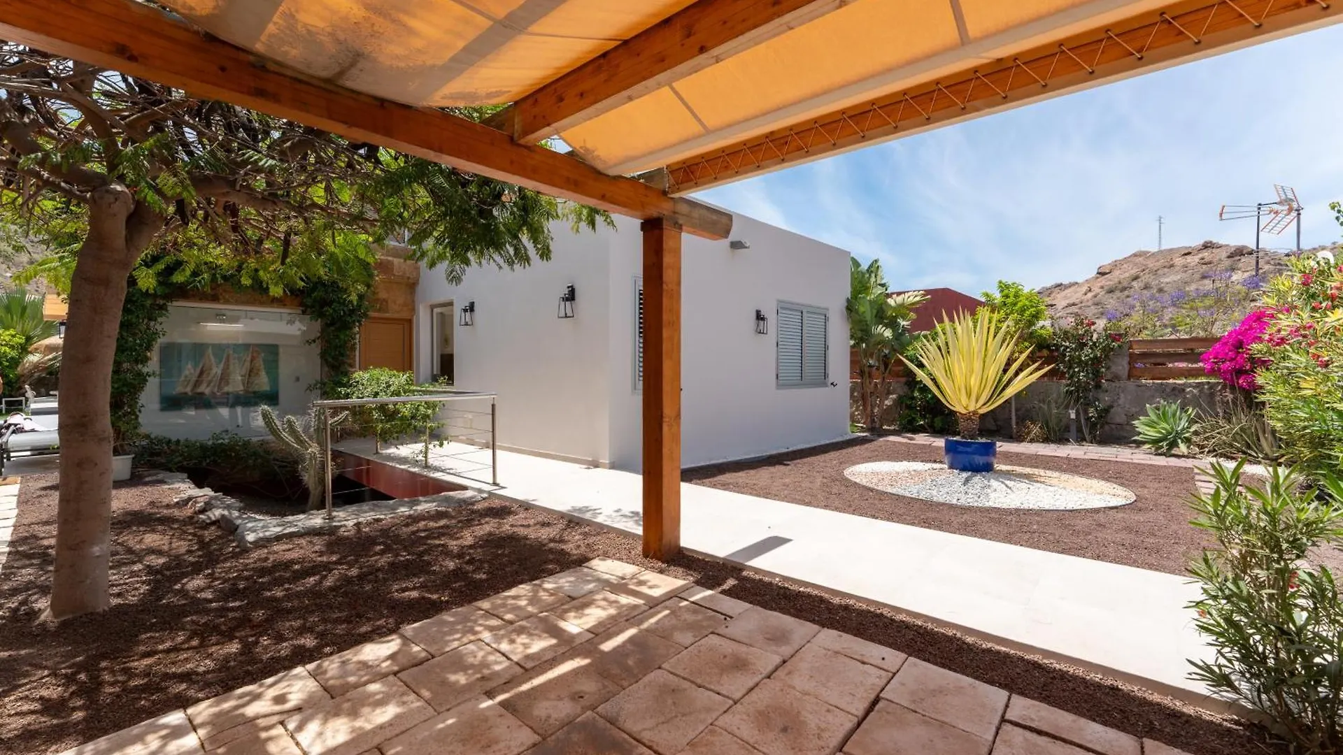 Villa Diana With Private Swimming Pool In Tauro Mogan Spain